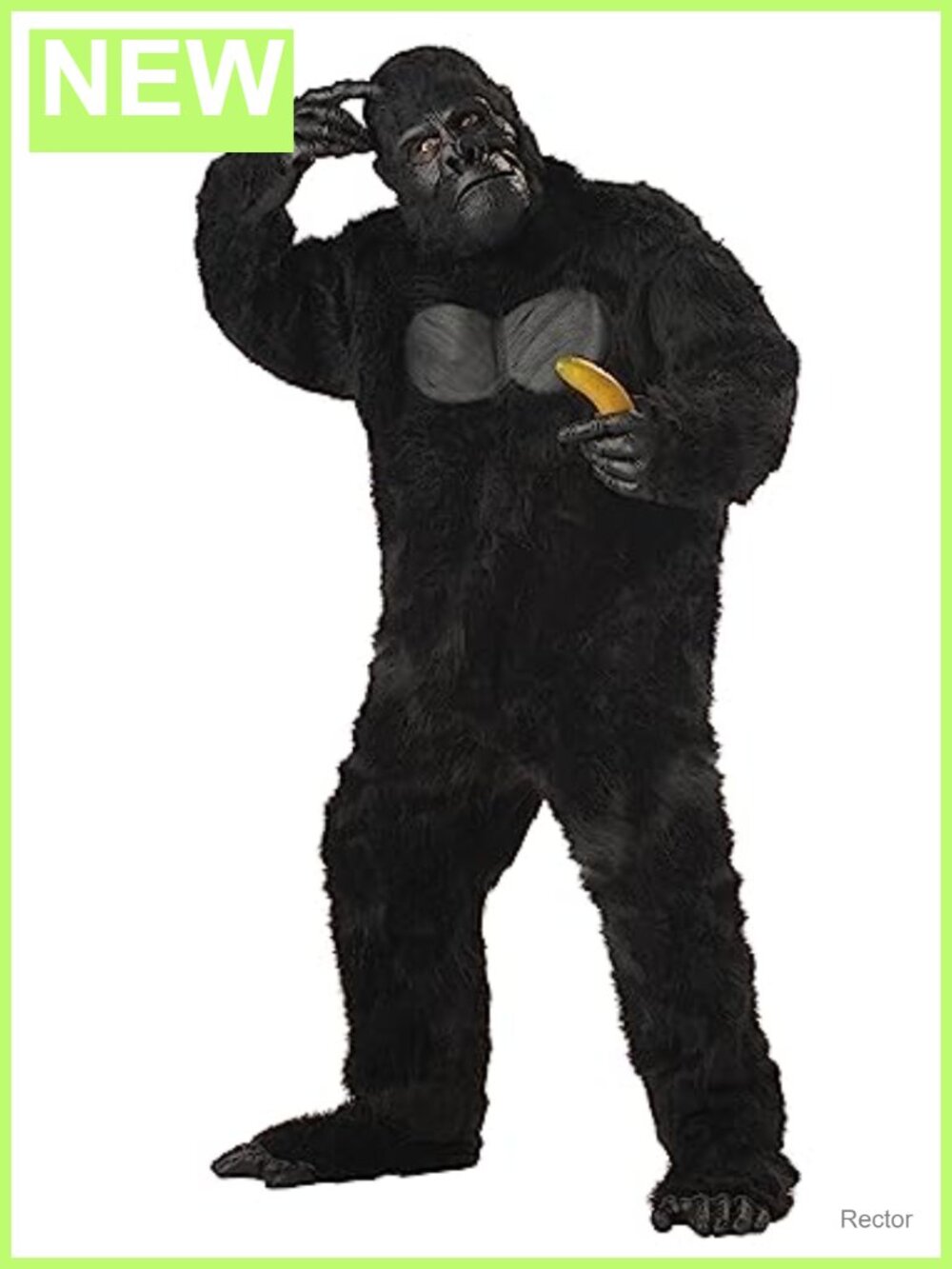 Adult Gorilla Costume with Mask Hands Feet
